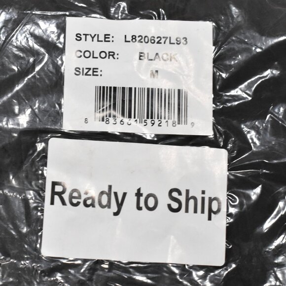 London Fog Women's Diamond Quilted Down Coat Black Medium M Hooded Winter Jacket - Picture 8 of 8